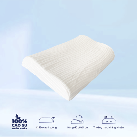 Gối cao su Felix - Lượn sóng Wave