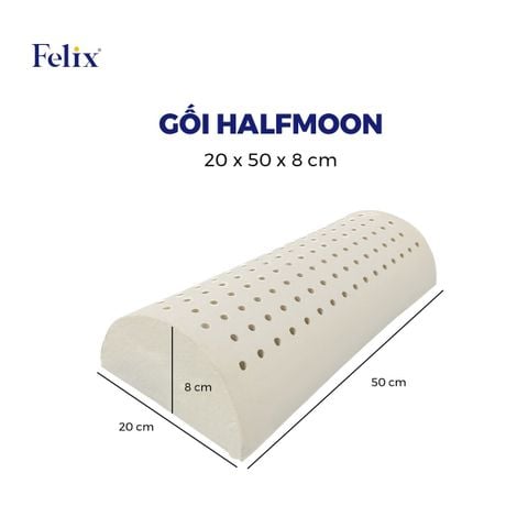  Gối Cao Su - Gối Half Moon 