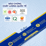 Nệm cao su Felix Comfort - Độ cứng tiêu chuẩn (Cấp độ 1) - 10cm