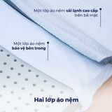 Nệm cao su than tre Premium Glacier Carbon