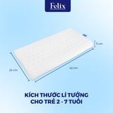 Gối Baby Joy 100% cao su thiên nhiên cho trẻ từ 2-6 tuổi.