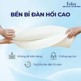  Gối Joy – Gối lót lưng cao su thiên nhiên nâng đỡ cấu trúc cột sống toàn diện 