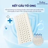  Gối Joy – Gối lót lưng cao su thiên nhiên nâng đỡ cấu trúc cột sống toàn diện 