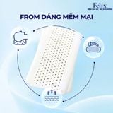  Gối Pudding - gối cao su thiên nhiên 