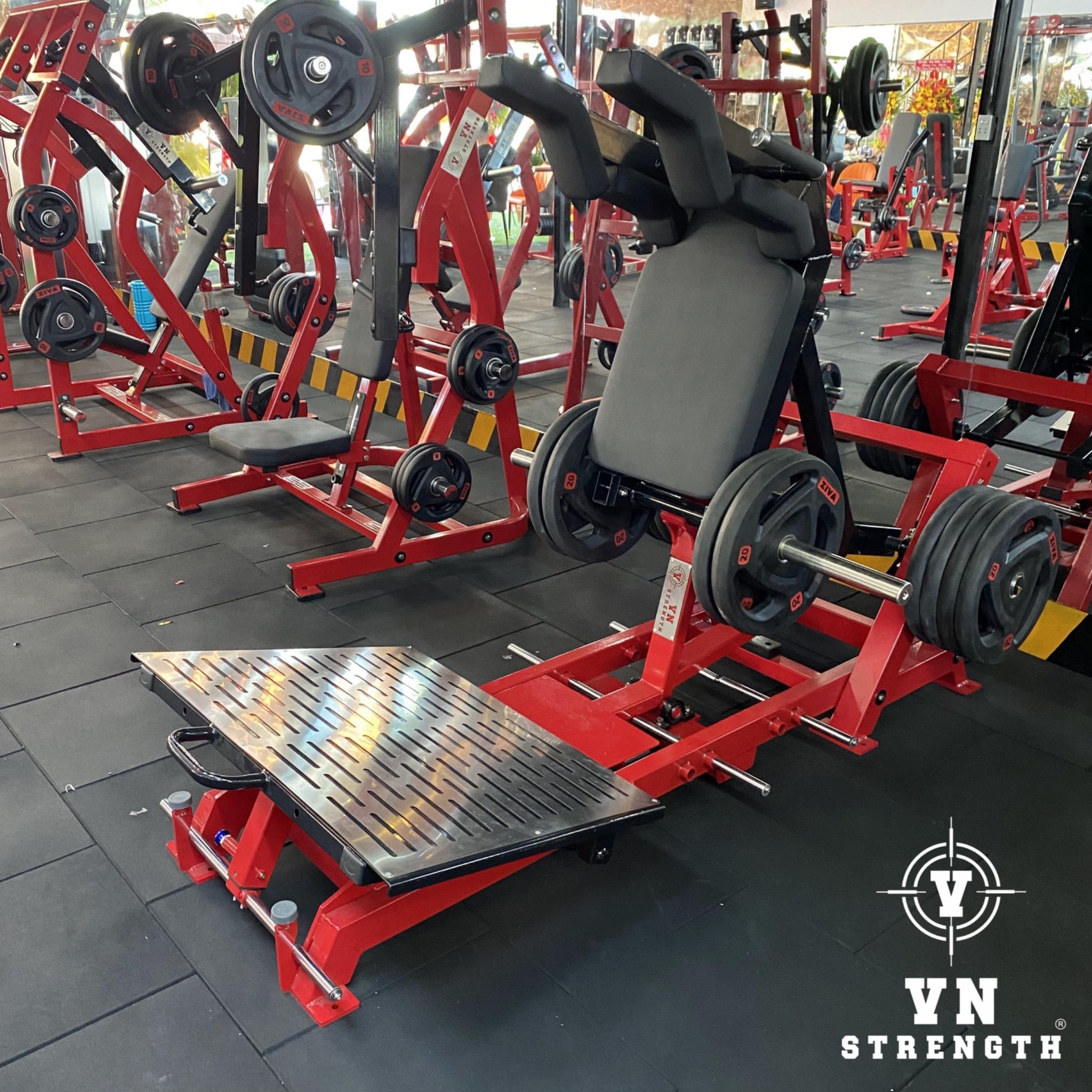 Máy Đạp Chân︱Tank Multi Squat︱Tbtd 043