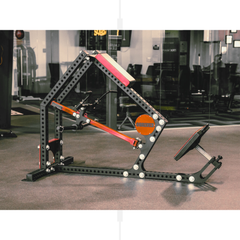 Máy Kéo Lưng Ngang︱Chest Supported Row Machine︱Tbtt 032