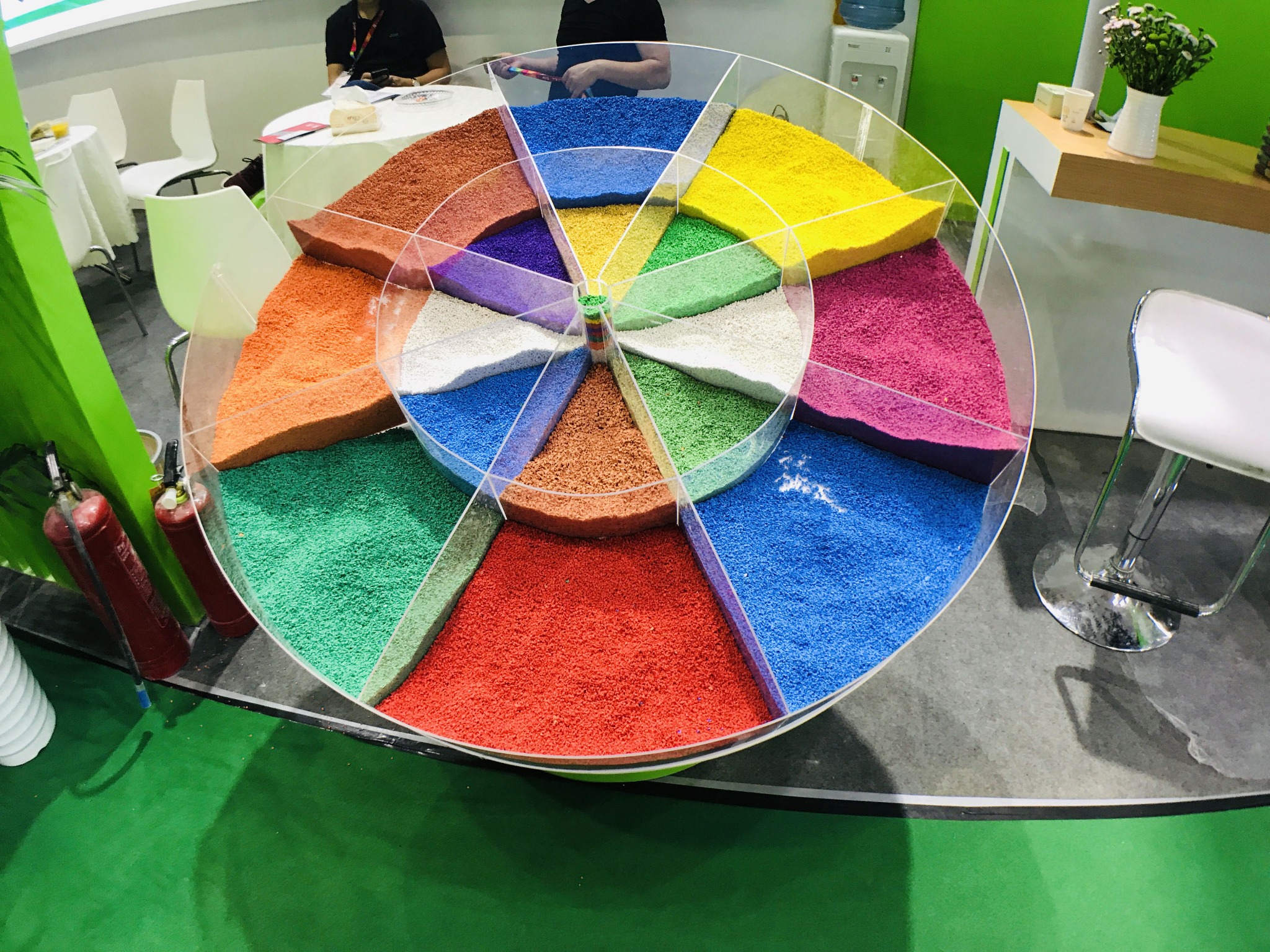 Gạch Cao Su Mặt Thảm