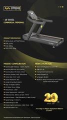 Máy Chạy Bộ ︱Treadmill JB 8800L