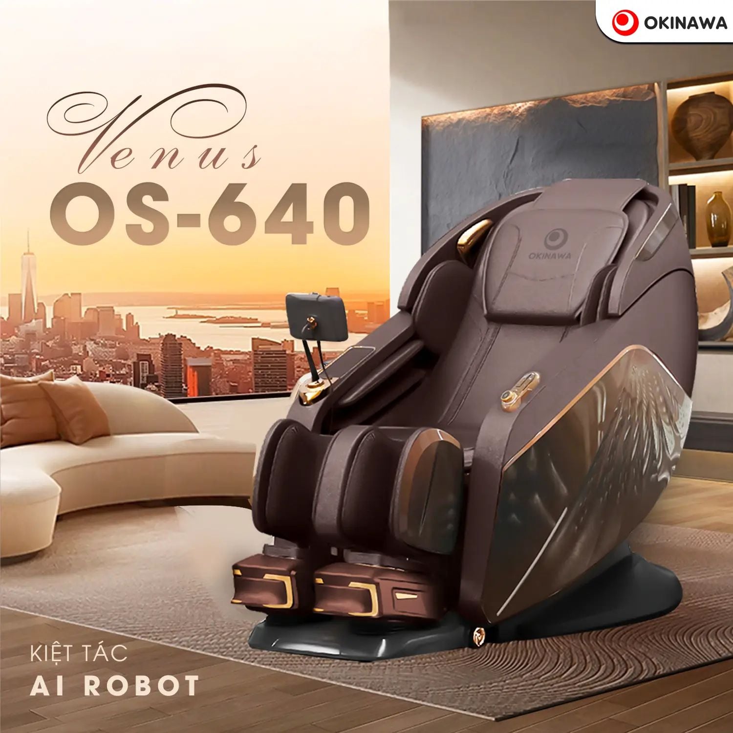 Ghế massage Okinawa Venus OS-640