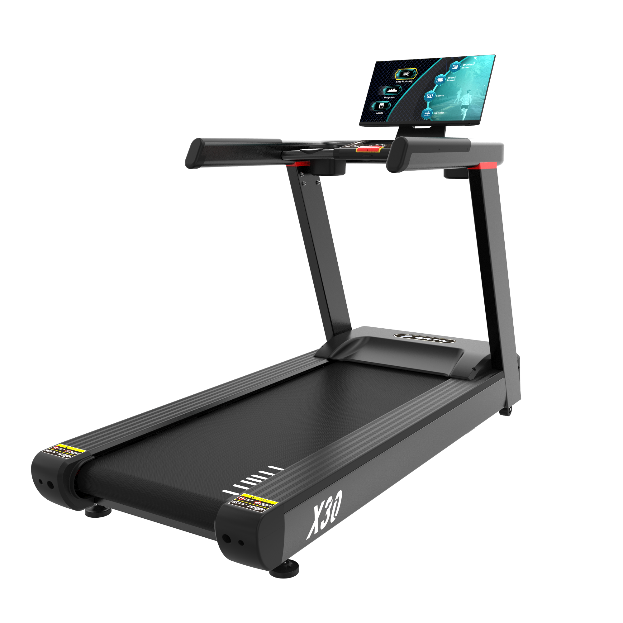 COERCIAL TREADMILL
WITH  LCD SCREEN︱TT-X30