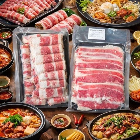 Ba Chỉ Bò Mỹ (Cắt Lát/Cuộn)