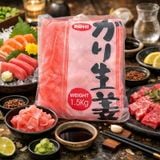 Gừng Hồng ăn Sashimi (Rohi)