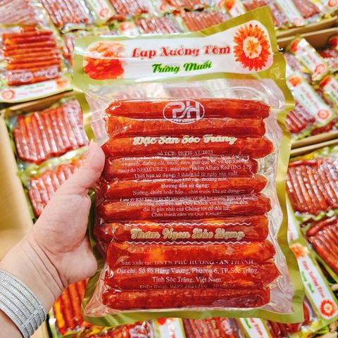 Lạp Xưởng Tôm Trứng Muối