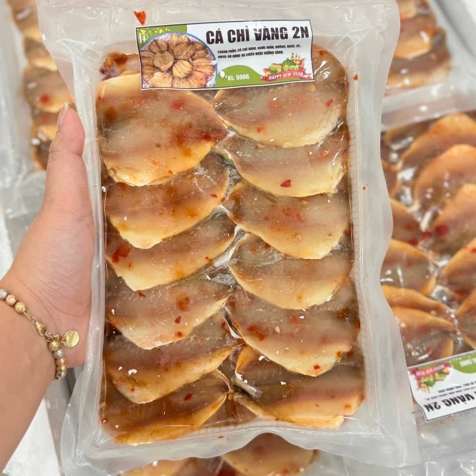 Nơi cung cấp cá chỉ vàng 2 nắng số lượng lớn