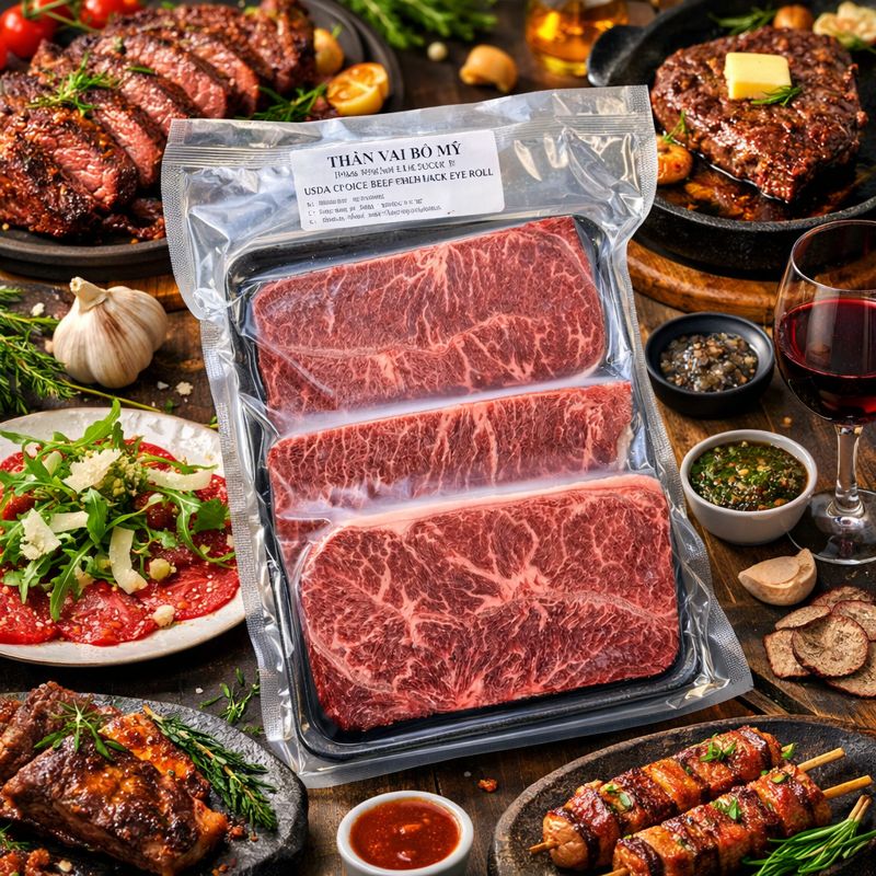 Bí Quyết Nướng Lõi Vai Bò Mỹ Chuẩn Vị Steakhouse Tại Nhà Mềm Mọng Thơm Lừng