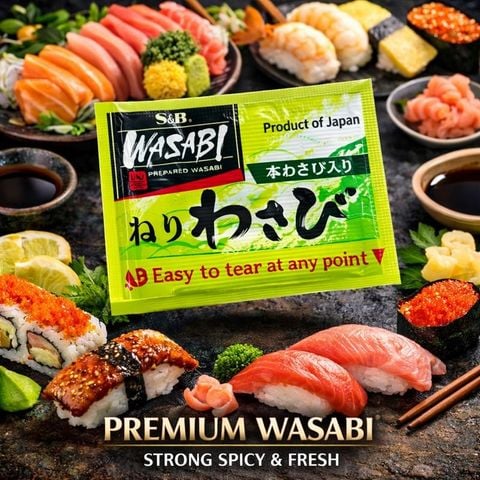 Mù tạc thượng hạng 2.5gr ( wasabi ) túi nhỏ