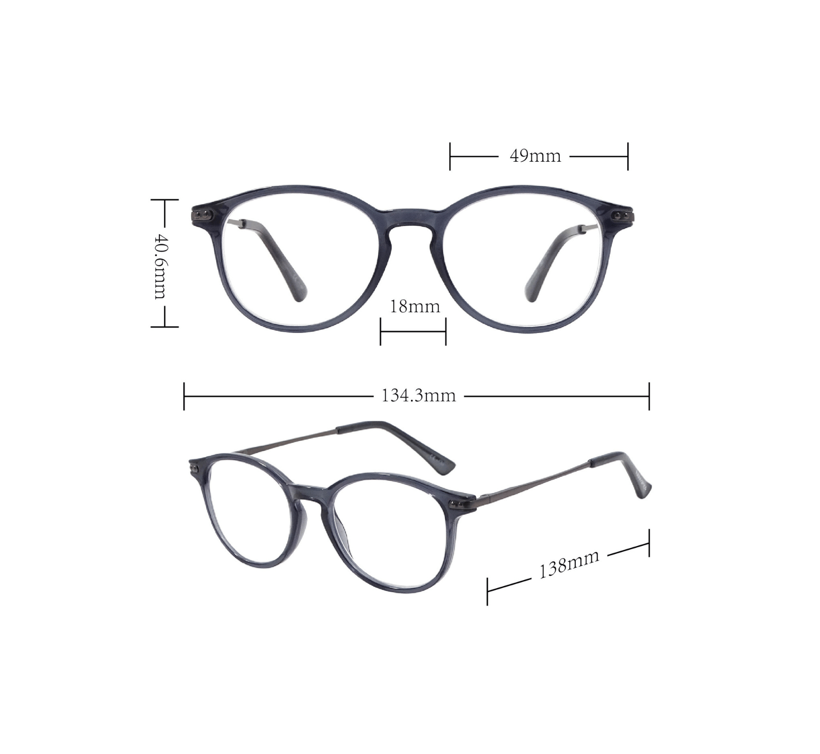  MẮT KÍNH LÃO – RADIUS OPTICS PR-PC12104 