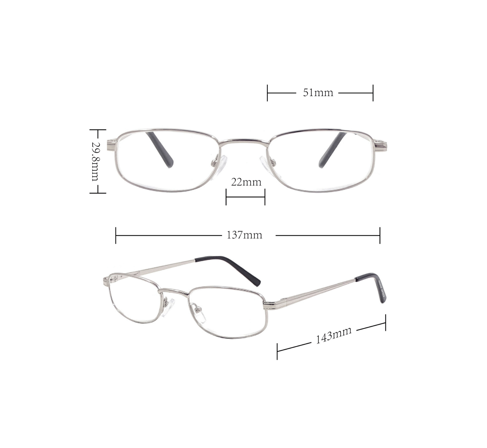  MẮT KÍNH LÃO – RADIUS OPTICS PR-PC13111 