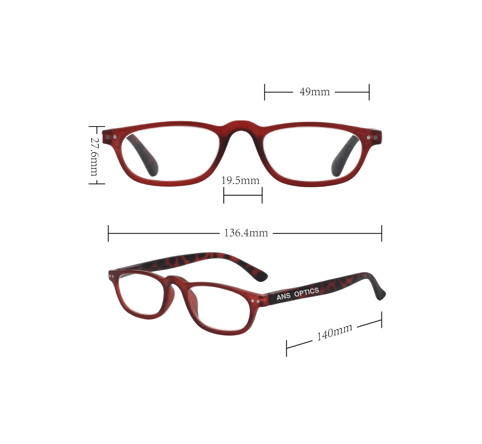  MẮT KÍNH LÃO – ANS OPTICS PR-PC12113 