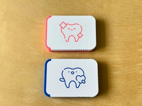  Pocket Sliding Lid Box for Floss, Picks & Swabs 