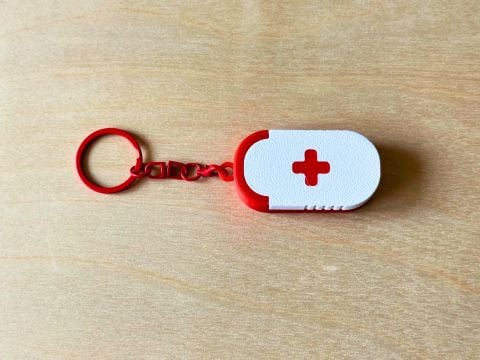  Pocket Mini Sliding Lid Pill Box 