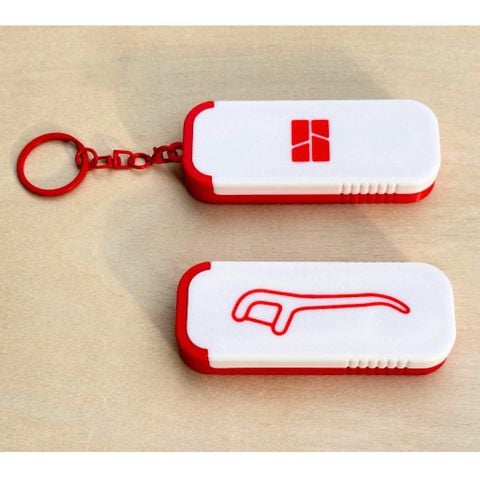  Slide Floss Case V2 – Keychain 