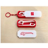  Slide Floss Case V2 – Keychain 