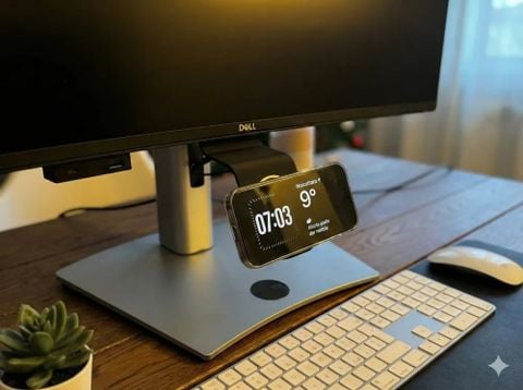  Minimalist MagSafe Monitor Arm StandBy Mode Ready 