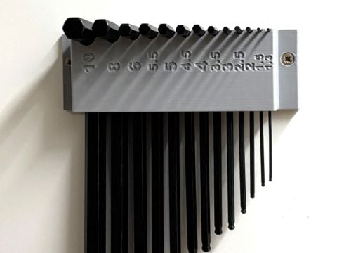 Hex Allen Wrench Holder Metric 