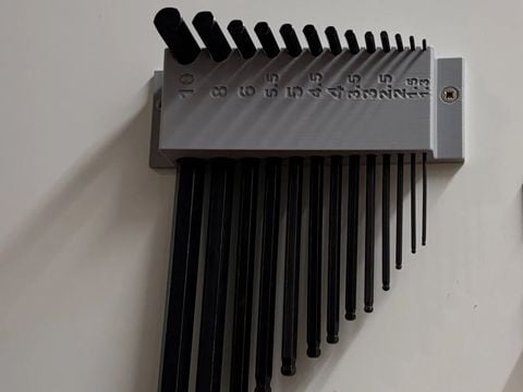  Hex Allen Wrench Holder Metric 