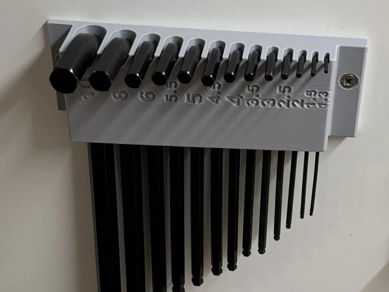  Hex Allen Wrench Holder Metric 