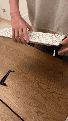  Apple Magic Keyboard ErgoCurve Tilt Stand 