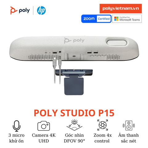  Camera Hội Nghị Poly Studio P15 hàng dùng lướt 