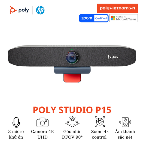  Camera Hội Nghị Poly Studio P15 hàng dùng lướt 