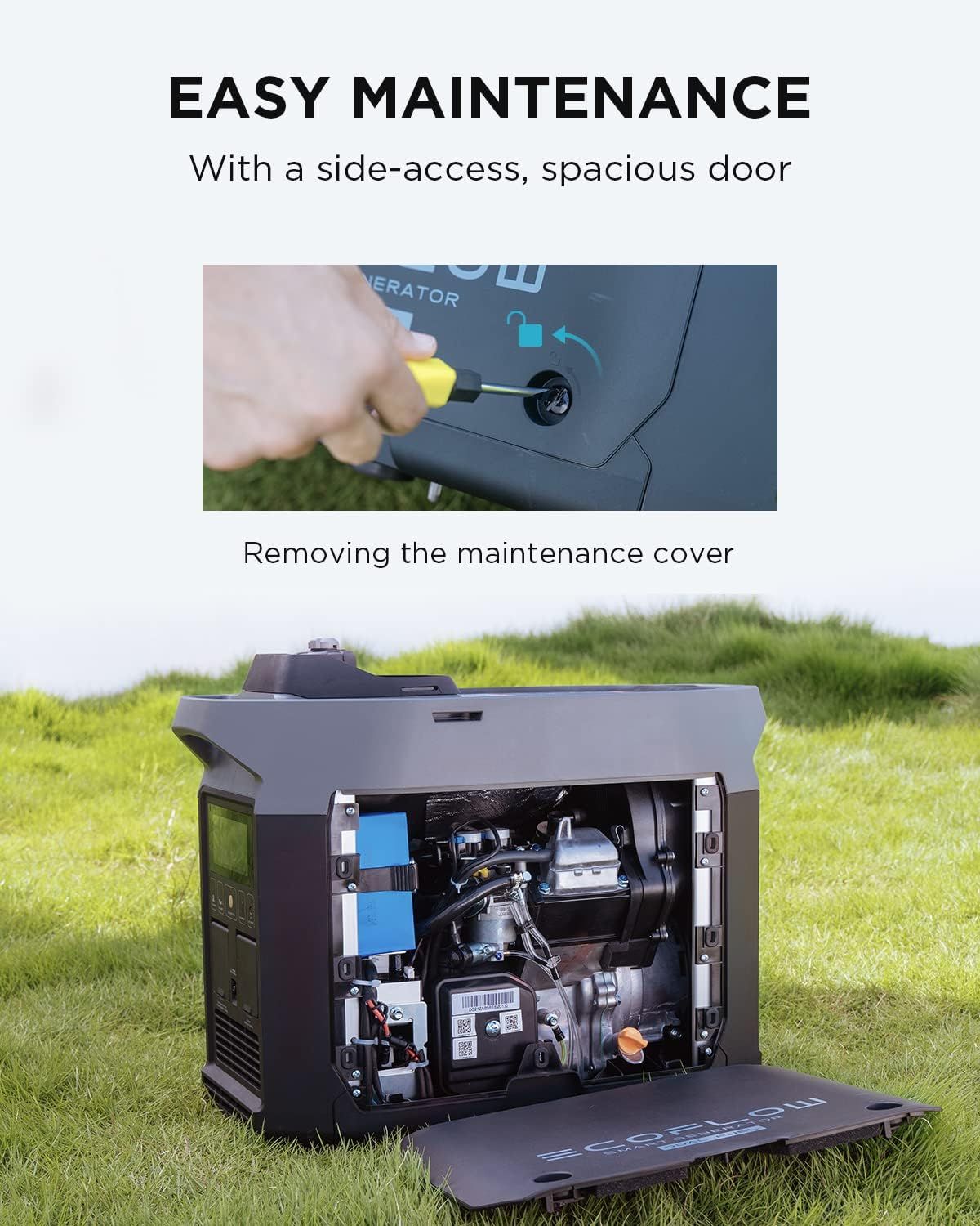  Máy phát điện EcoFlow Dual Fuel Smart Generator (1800W) hàng DEMO 