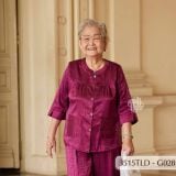 3515TLD - Đồ gấm cho bà mặc nhà Thành Duyên  tay lỡ, quần dài,thoáng mát