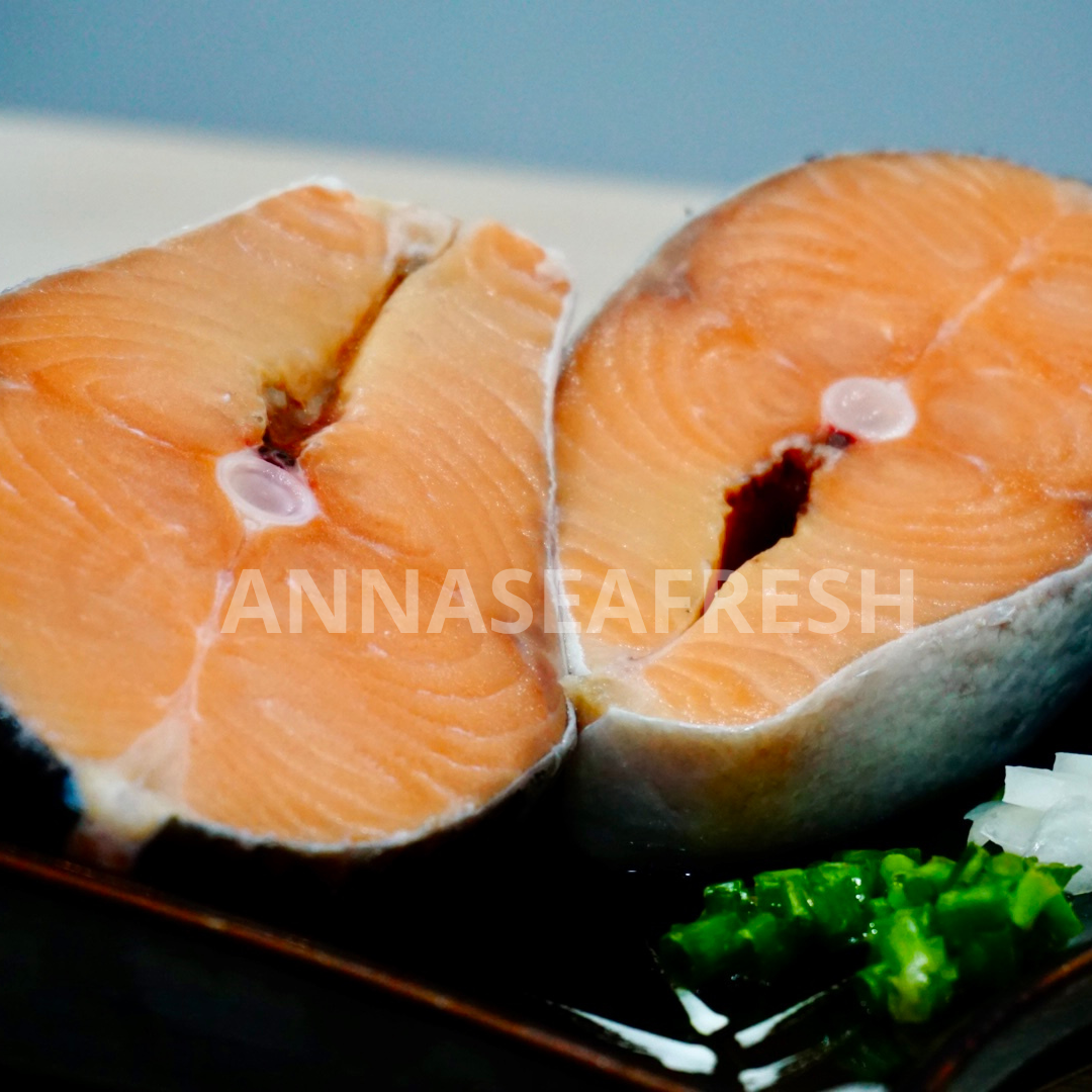  Cá Hồi Cắt Khoanh Đông Lạnh 