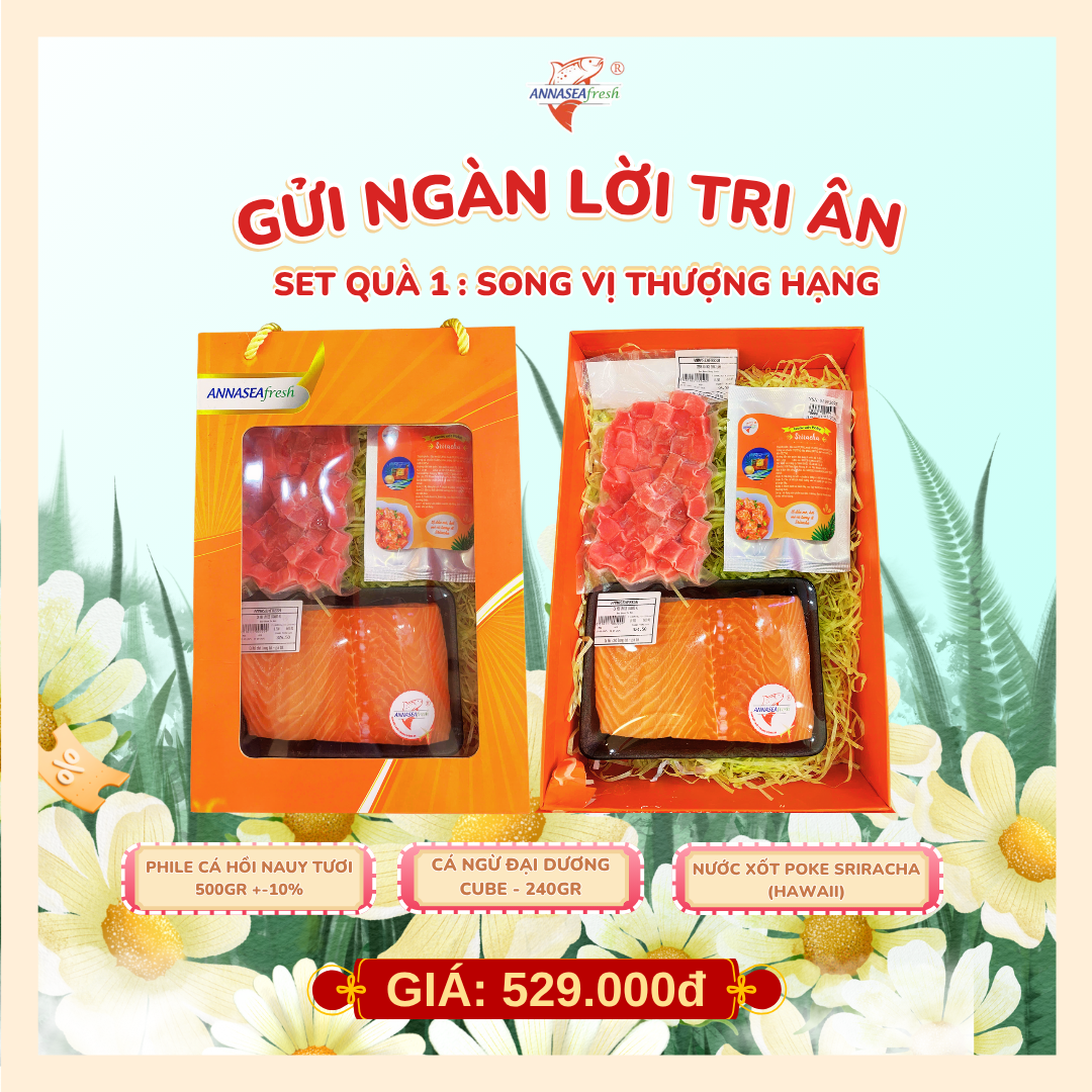  Set Quà 1 : SONG VỊ THƯỢNG HẠNG 