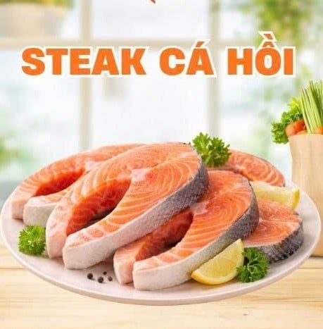  Cá Hồi Cắt Khoanh Đông Lạnh 