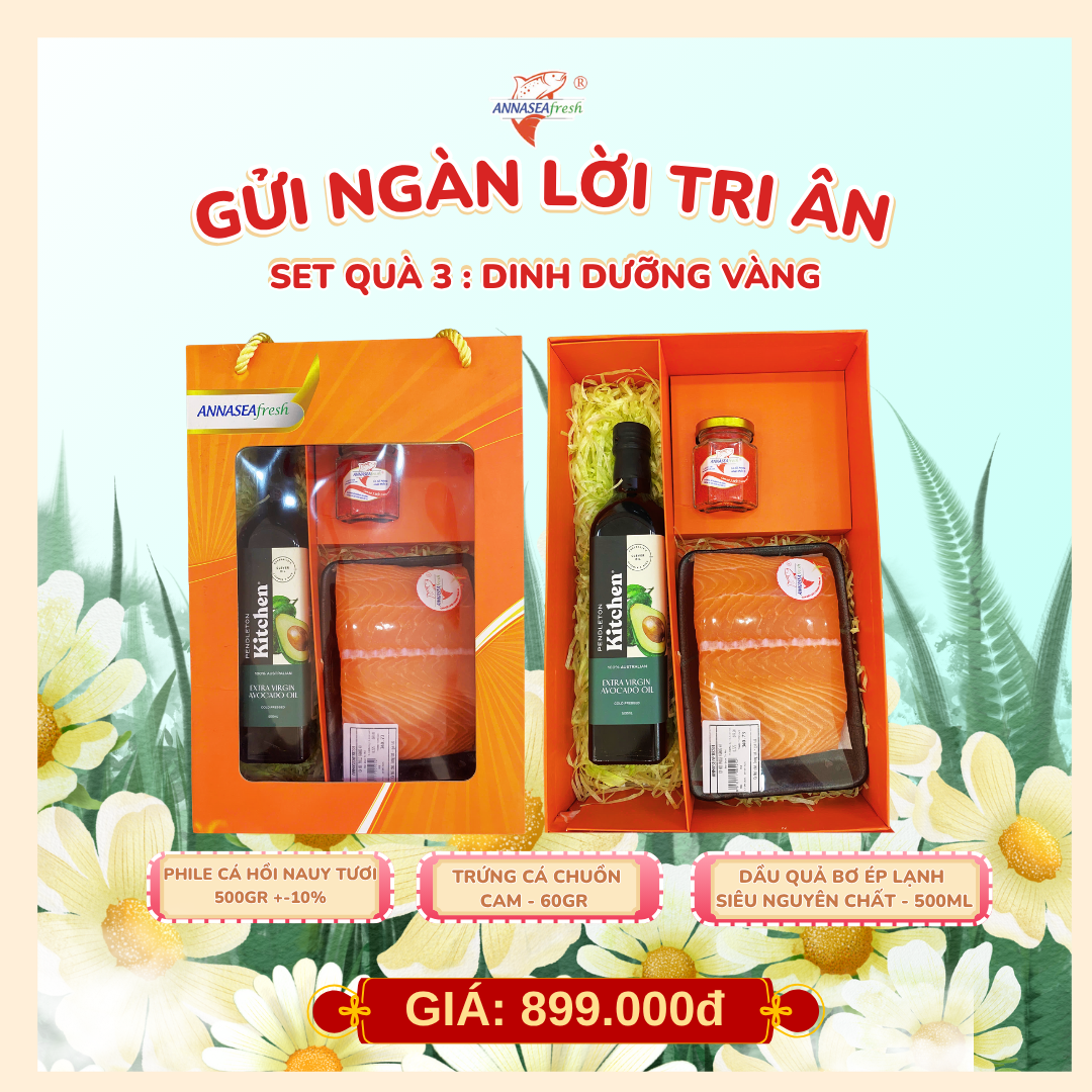  Set Quà 3: DINH DƯỠNG VÀNG 