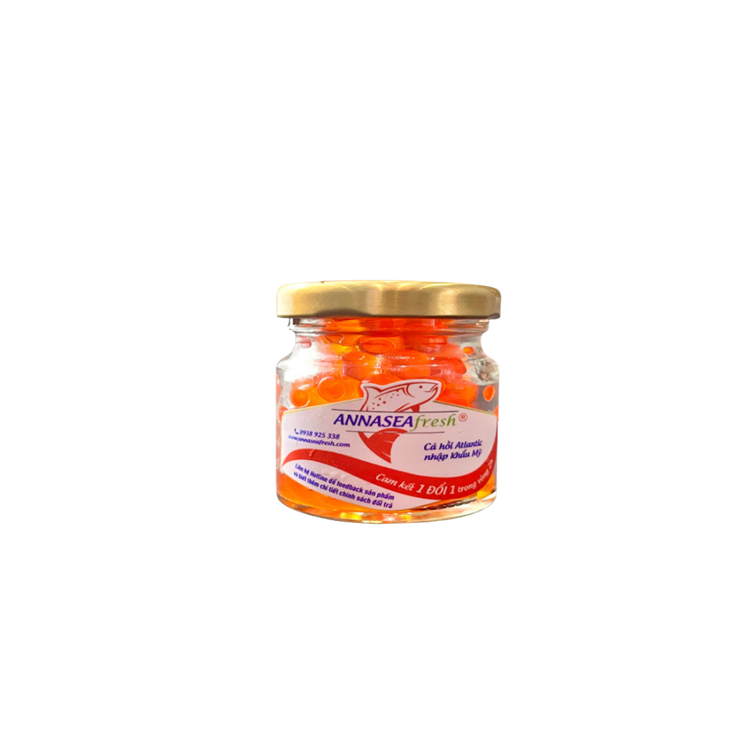  Trứng cá hồi tẩm vị nước tương- Hủ 40gr 