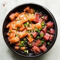  Poke Cá Hồi Sốt Sriracha 