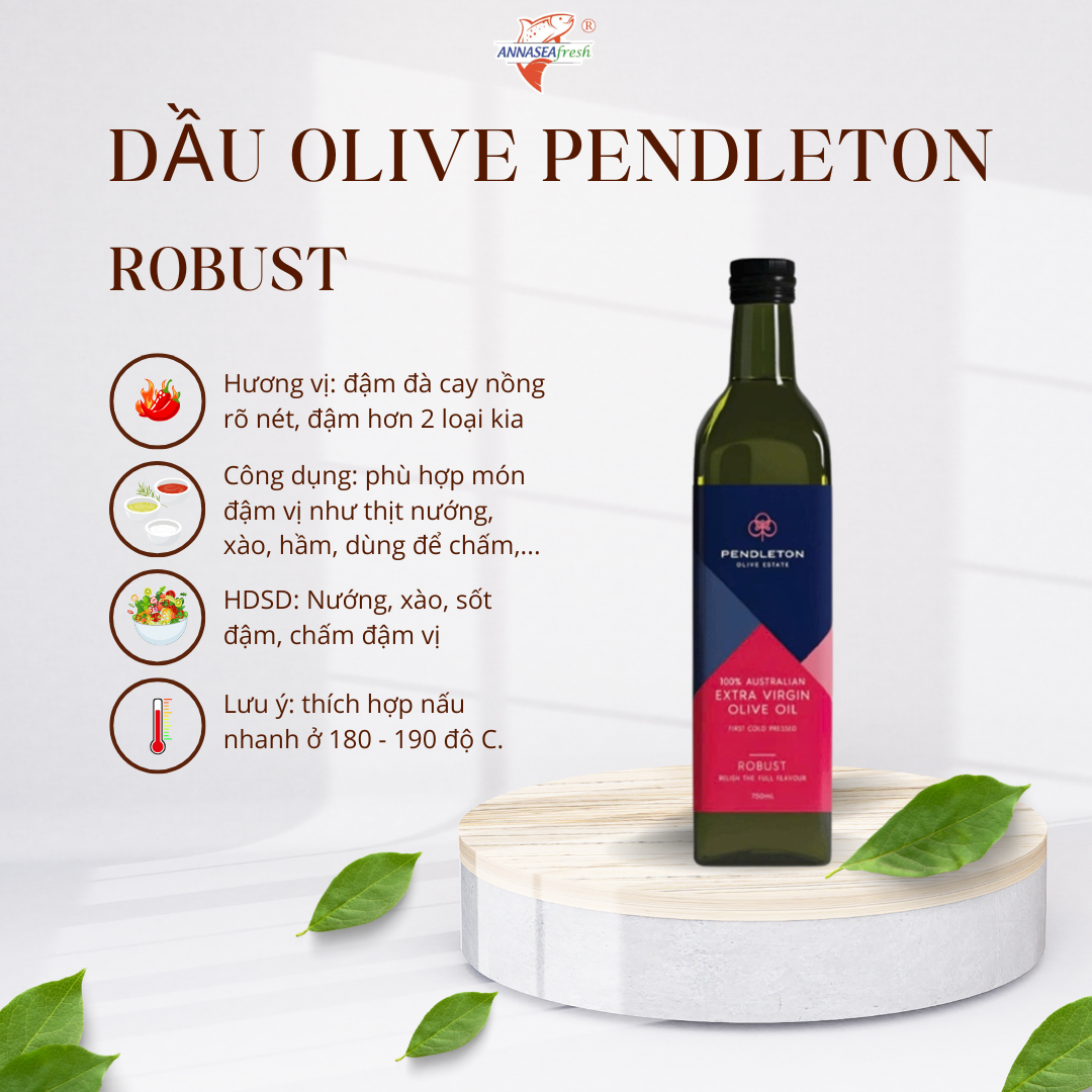  Dầu Olive PENDLETON EXTRA VIRGIN -ROBUST 