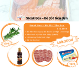 BEEFSTEAK BOX: Bò & Sốt tiêu đen