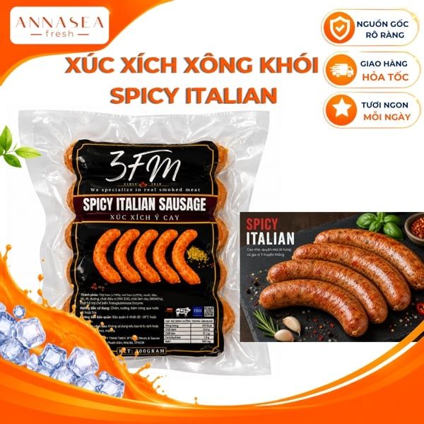  XÚC XÍCH Ý CAY - 200gr 