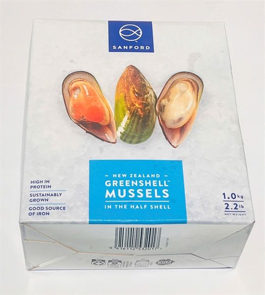  Vẹm xanh New Zealand- Hộp 1kg 