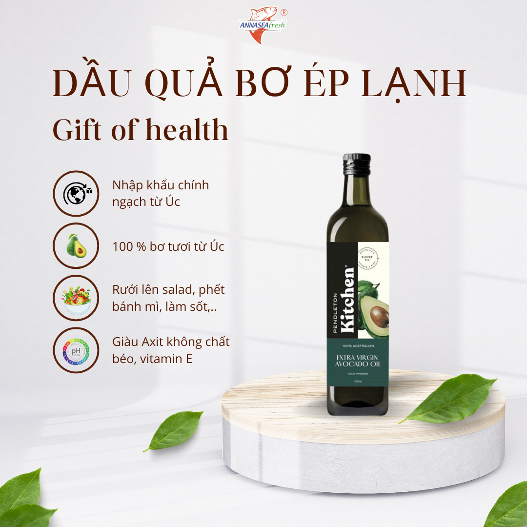  Dầu Quả Bơ Ép Lạnh Siêu Nguyên Chất 