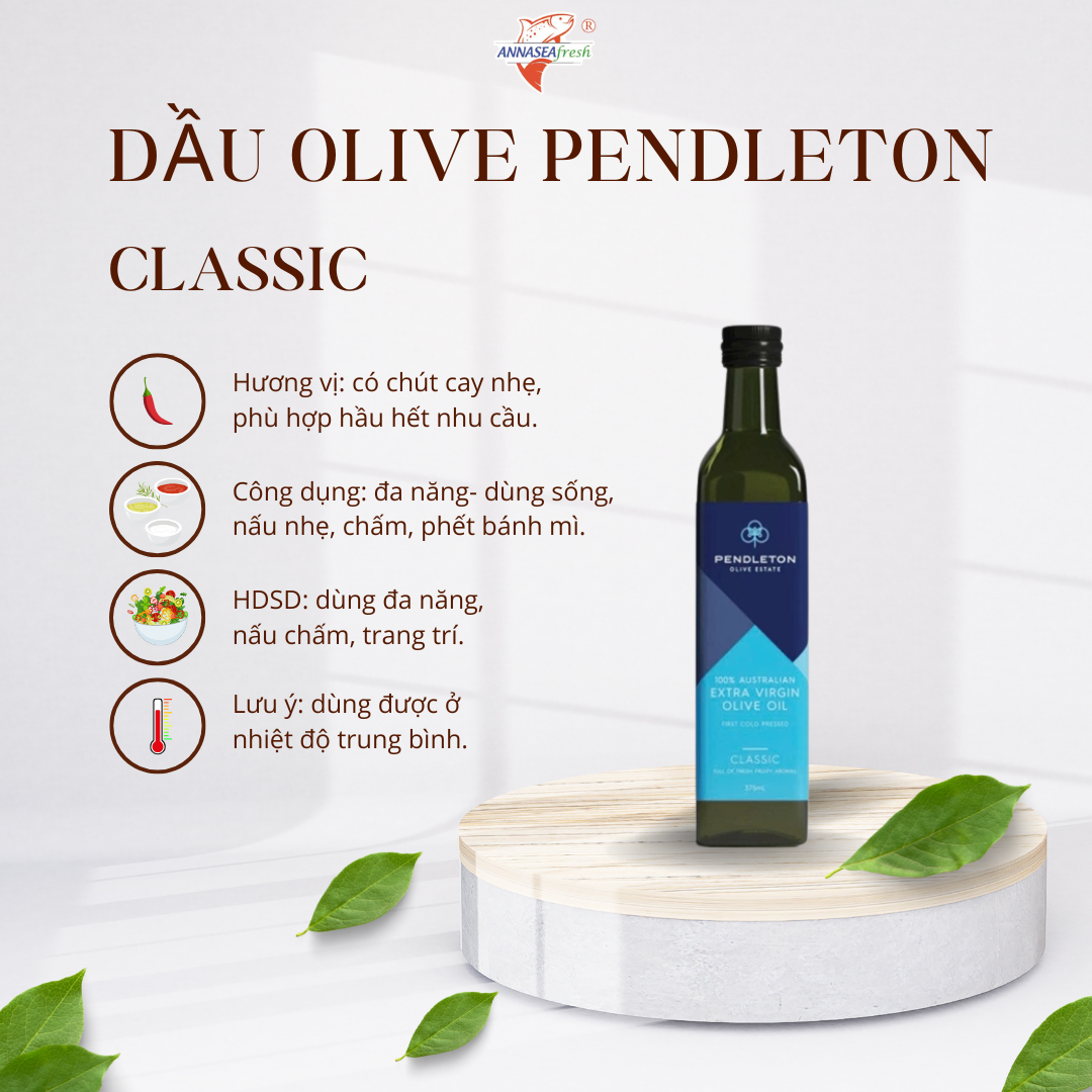  Dầu Olive PENDLETON EXTRA VIRGIN -CLASSIC 