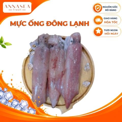  Mực ống đông lạnh KHAY 1KG 