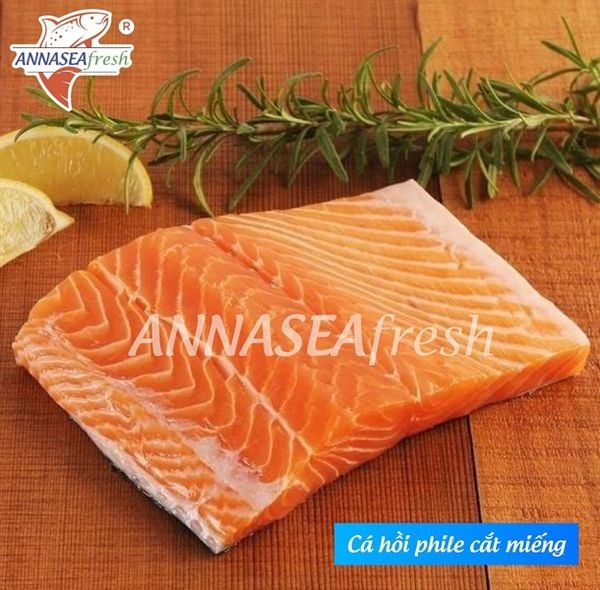  Cá hồi phi lê cắt miếng (GRADE B) 